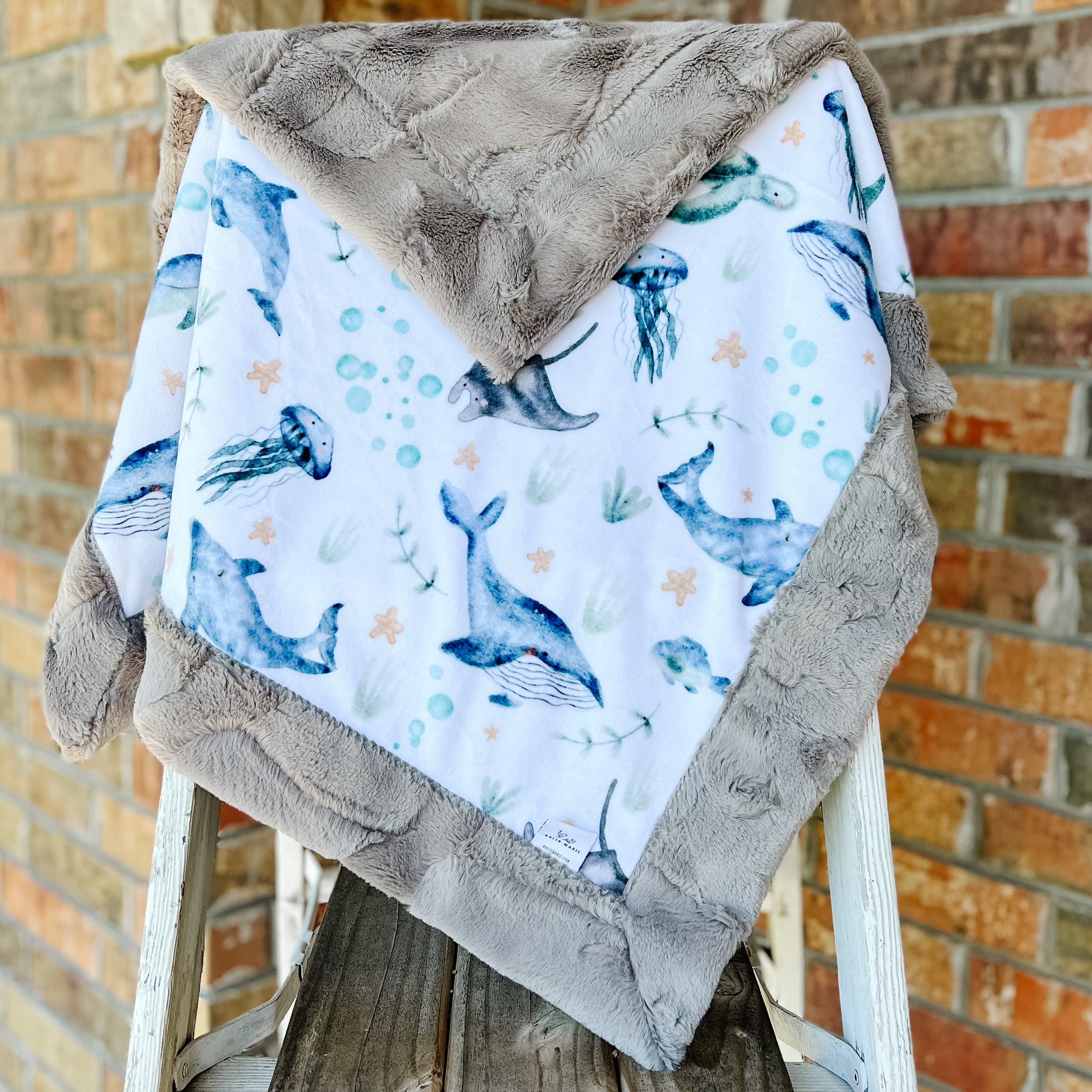Easy Order Under the Ocean Luxe Snuggle Blanket