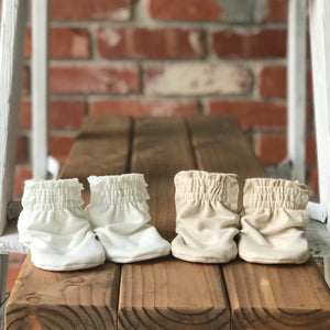 Eden Cotton Knit Booties