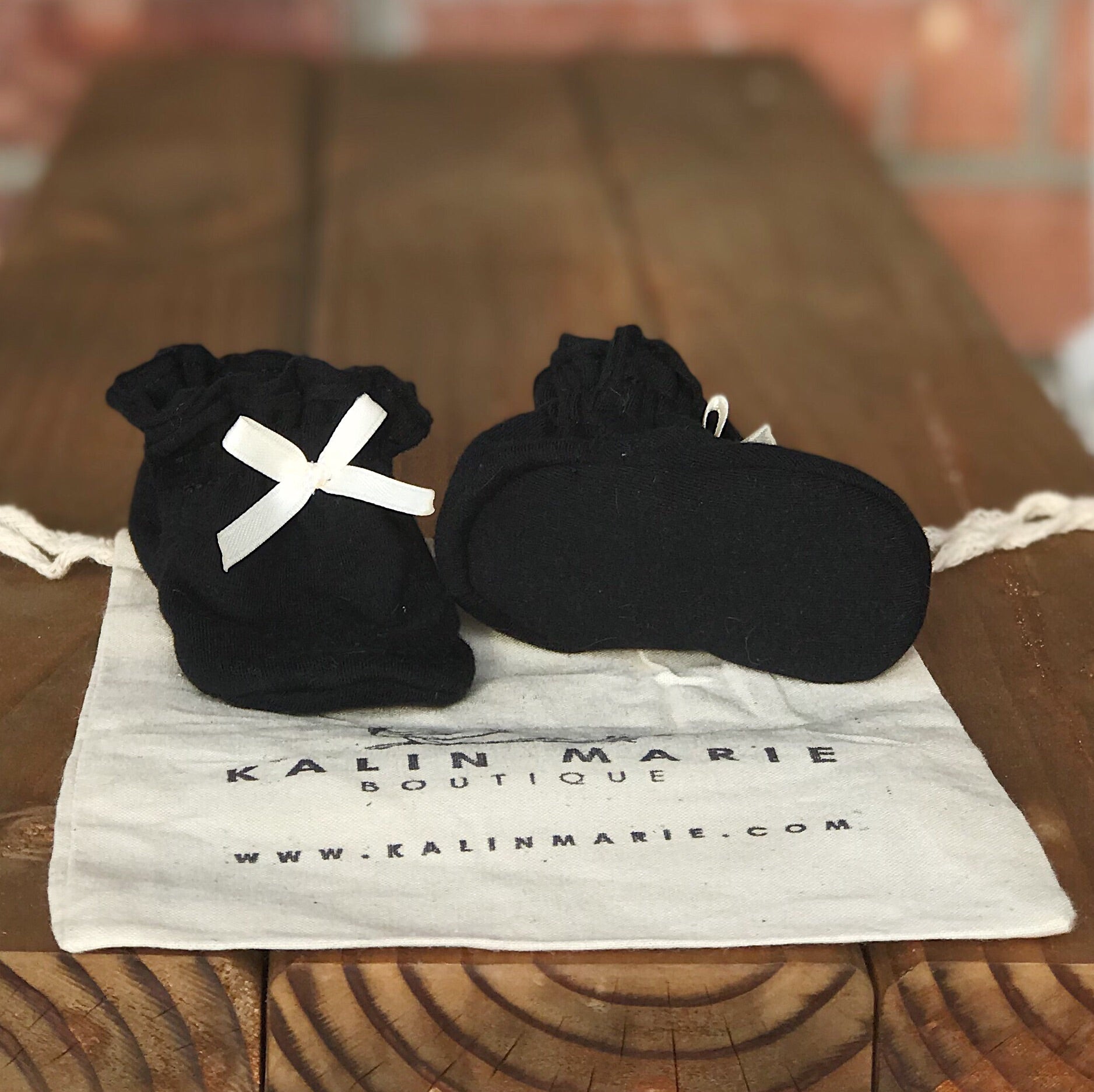 Lennon Cotton Knit Booties
