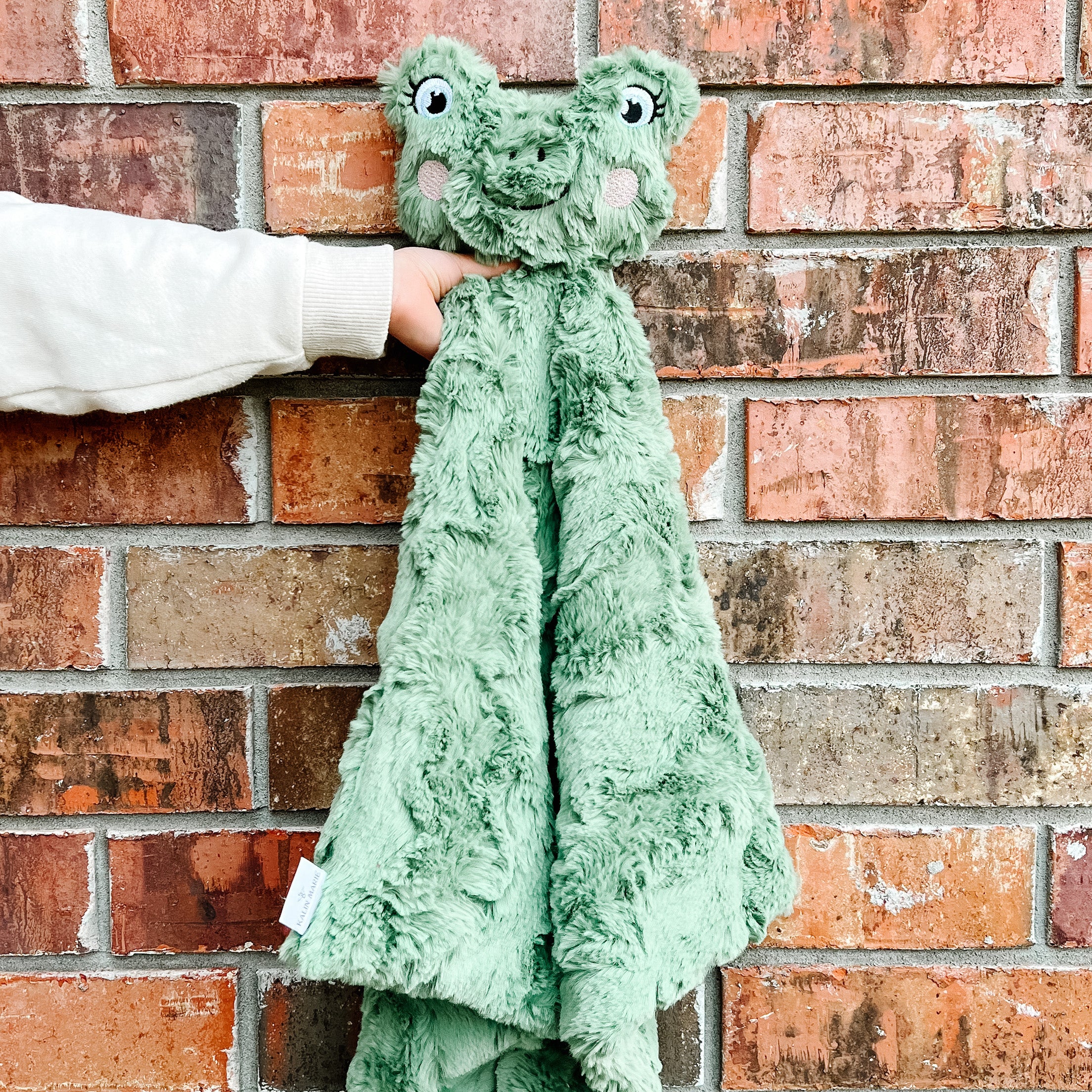 Custom Order LE Handmade Snuggle Buddy Frog