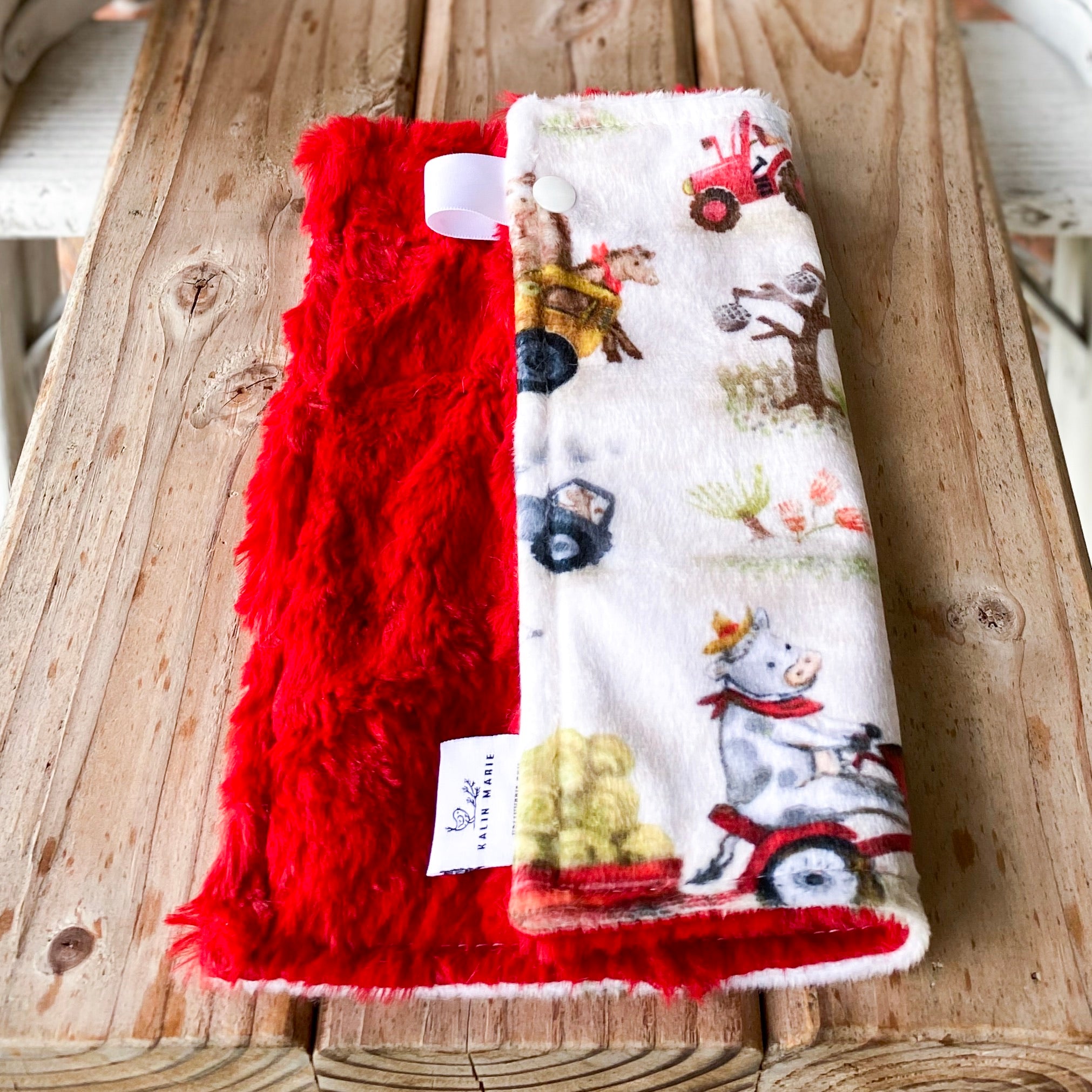 RTS Funny Farm Luxe Snuggle Loveys