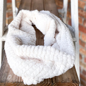 X-Large Minky Adult Infinity Scarves - Ready to Ship