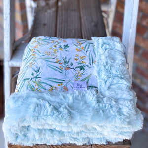 RTS Lush Mimosa Cotton Knit Blanket