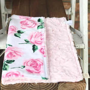 Easy Order La Vie En Rose Pink Luxe Smooth Minky Lovey