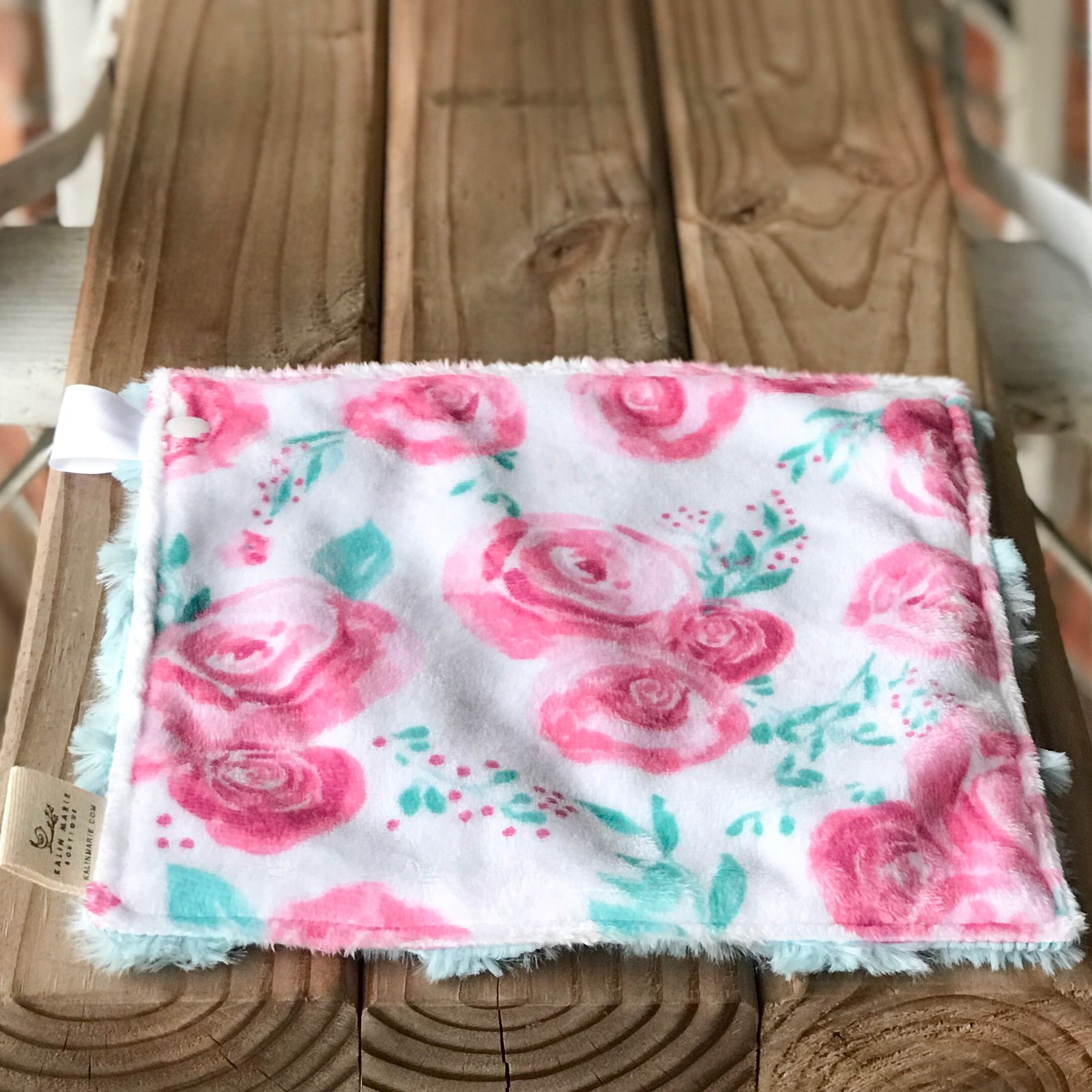 Easy Order Rosie Blush Luxe Smooth Minky Lovey