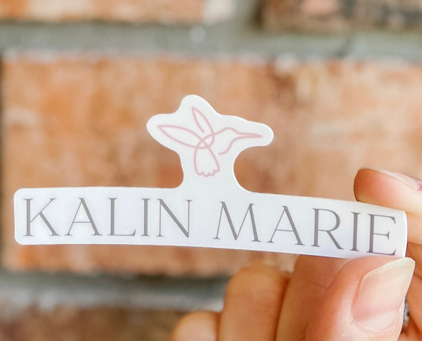Kalin Marie Logo Stickers & Pens