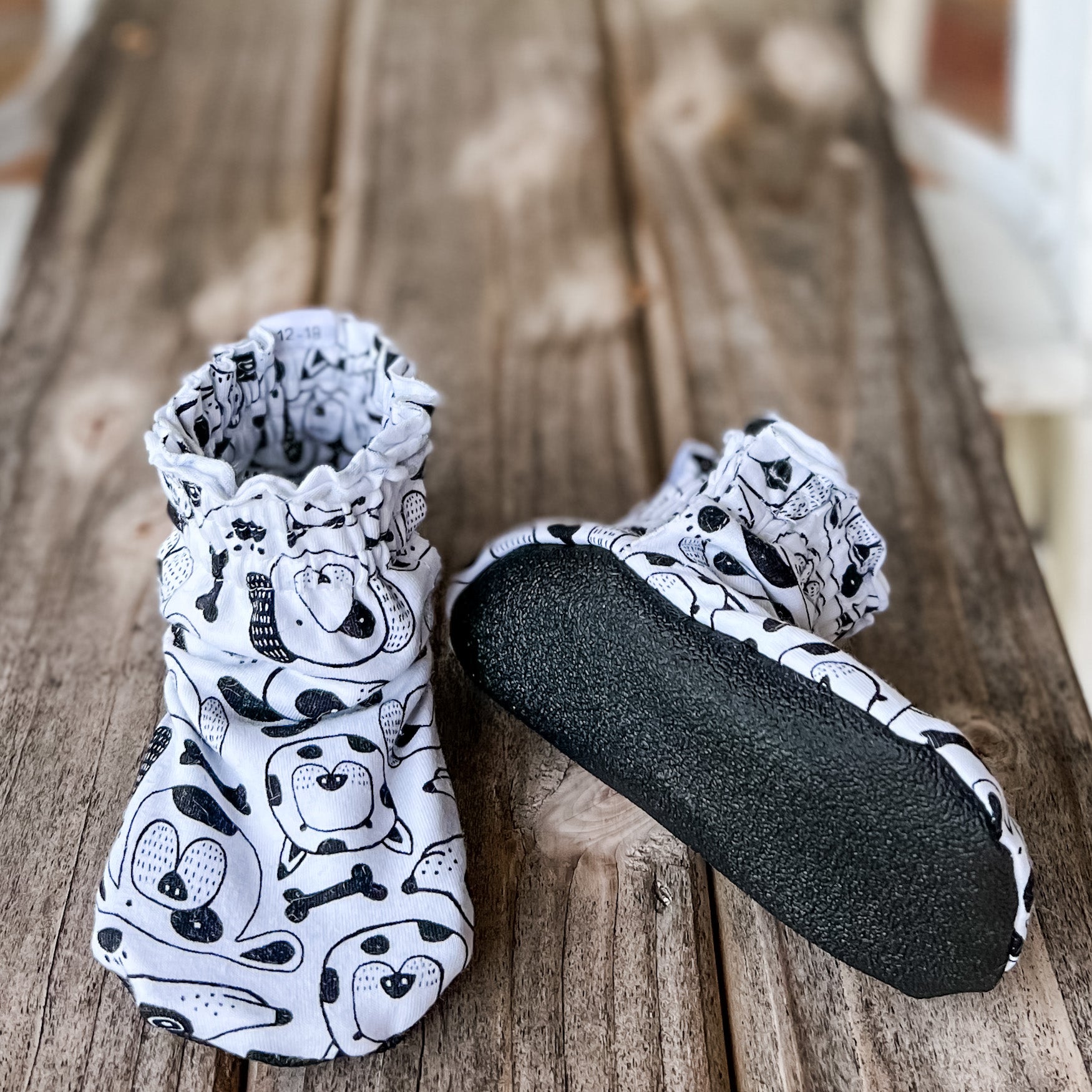 Last Chance!LE Woofin Around All Knit Booties Ready to Ship