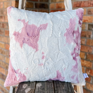 Finished 20x20 Pillow Cover with Invisible Zipper