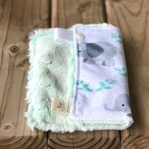 RTS Limited Edition Elephant Luxe Snuggle Lovey