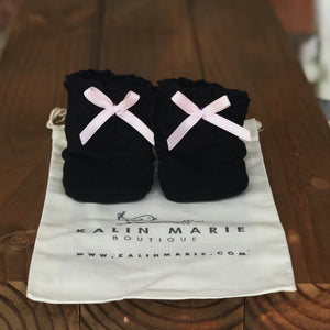 Lennon Cotton Knit Booties