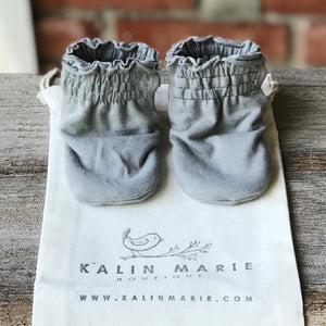 Grayson Cotton Knit Booties