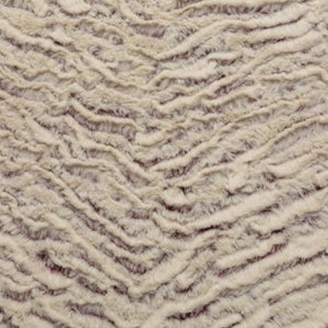 Brown Frosted Zigzag