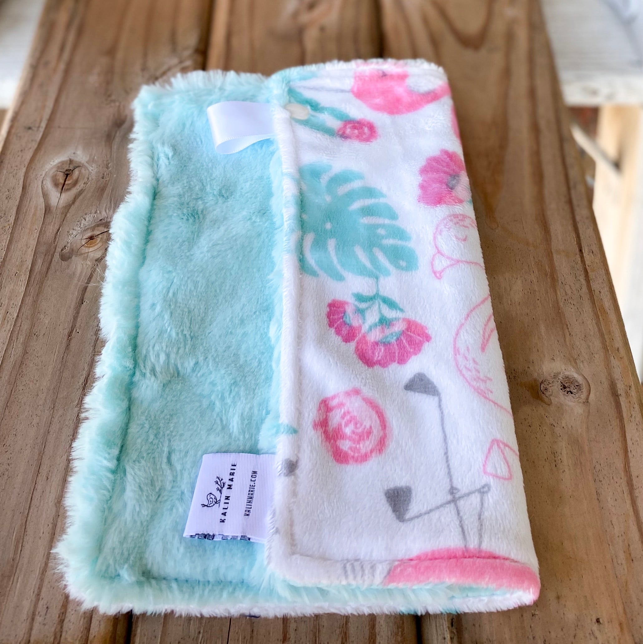 RTS Flamingo Luxe Snuggle Lovey