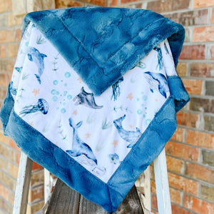 Easy Order Under the Ocean Luxe Snuggle Blanket