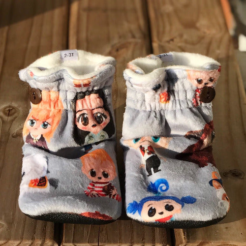 Spoonflower/Special Request Custom Order Minky Booties