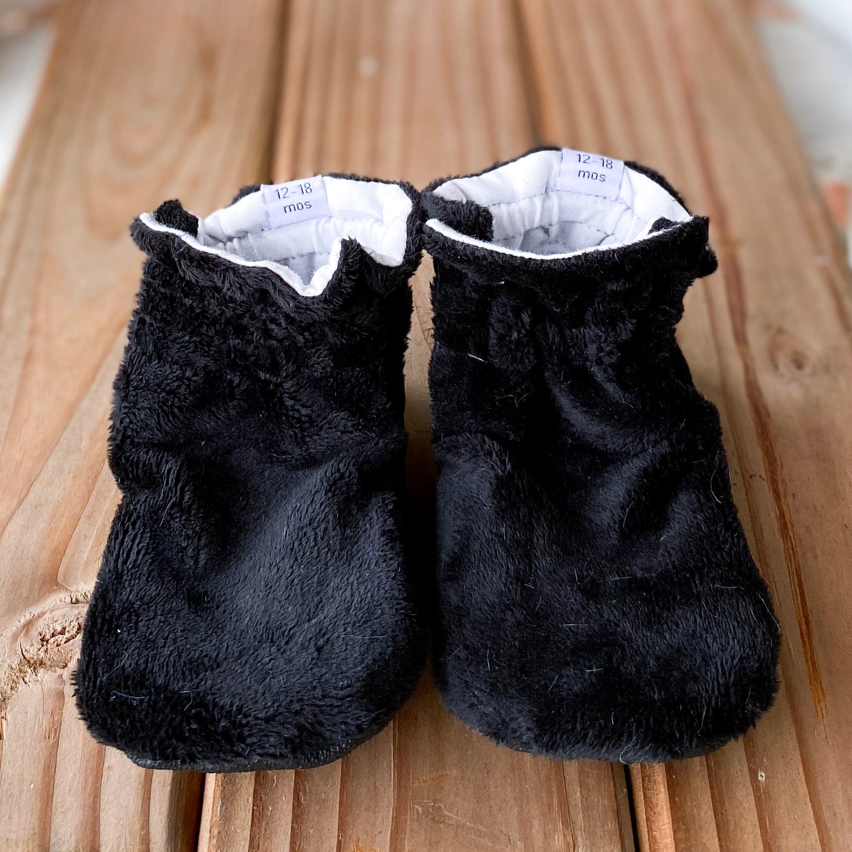 Taylor Minky Booties