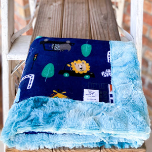 Last Chance! RTS Hit the Road Midnight Luxe Blanket