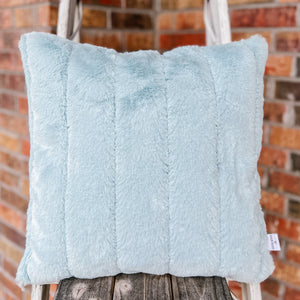 Finished 20x20 Pillow Cover with Invisible Zipper