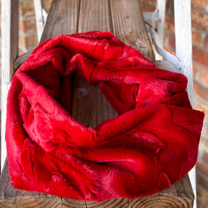 X-Large Minky Adult Infinity Scarves - Ready to Ship