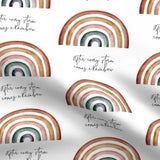 Spoonflower Rainbow Baby