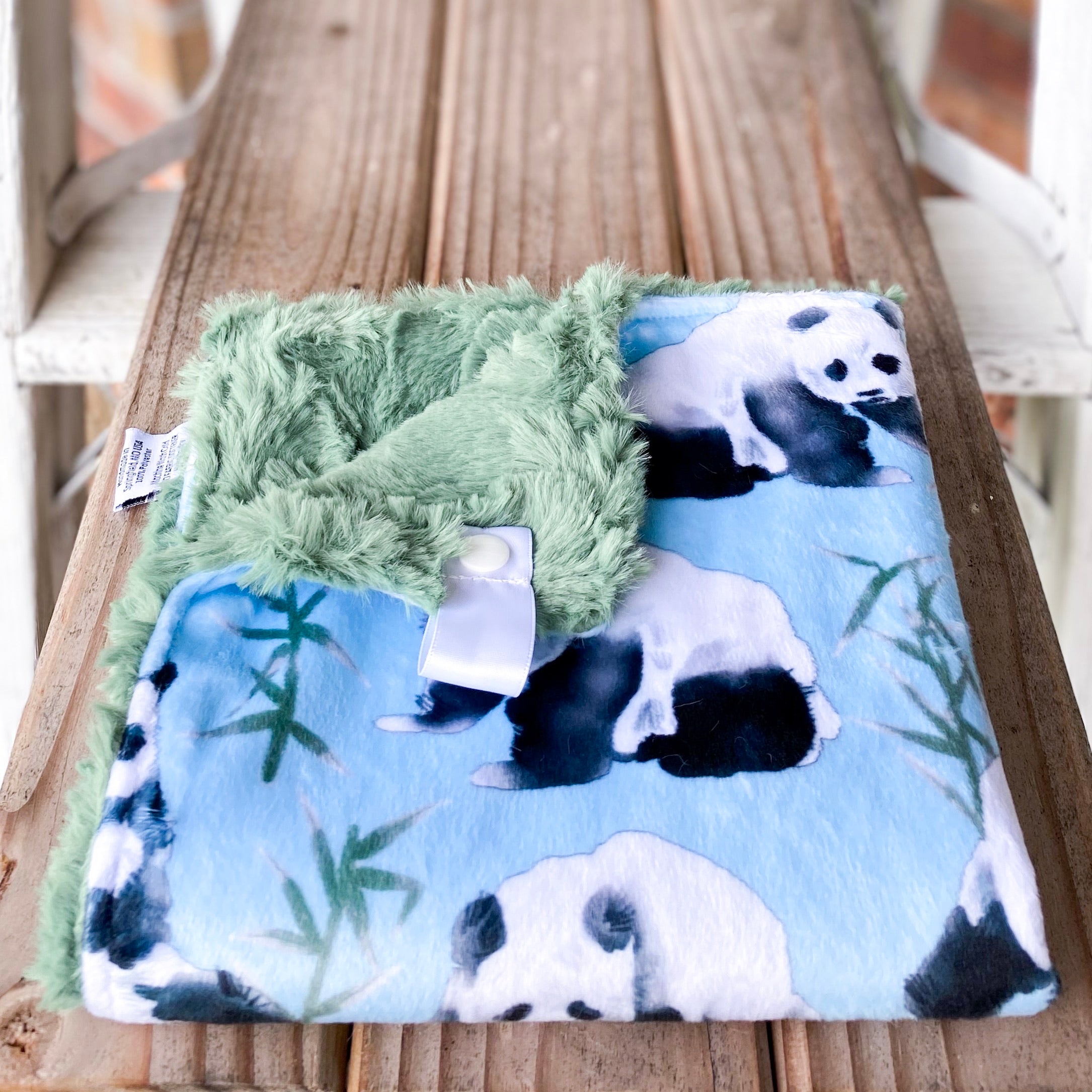 RTS Bamboo Panda Minky Loveys