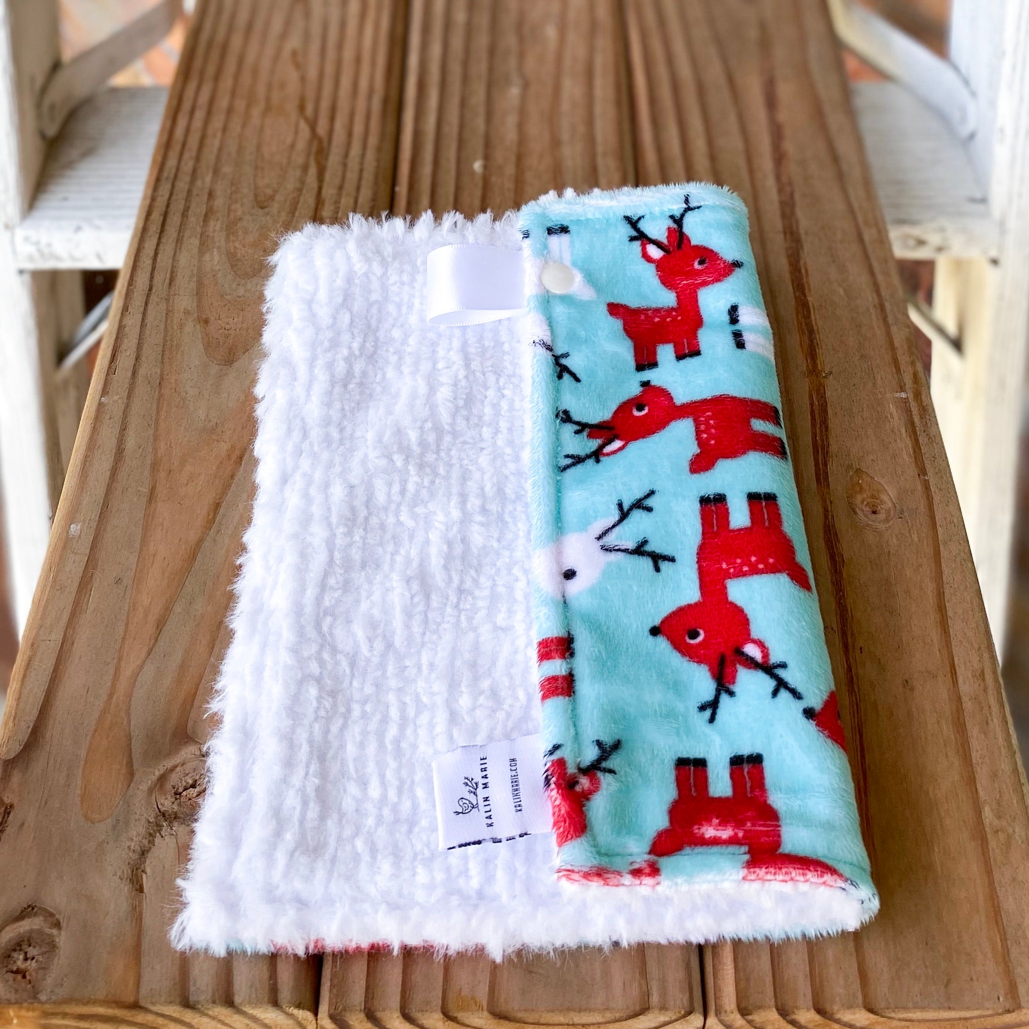 Last Chance! RTS Holiday Reindeer Loveys & Blankets