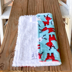 Last Chance! RTS Holiday Reindeer Loveys & Blankets