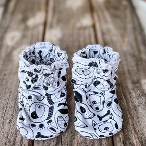 Last Chance!LE Woofin Around All Knit Booties Ready to Ship