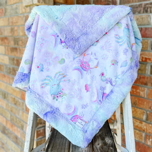 Easy Order Splish Splash Luxe Snuggle Blanket