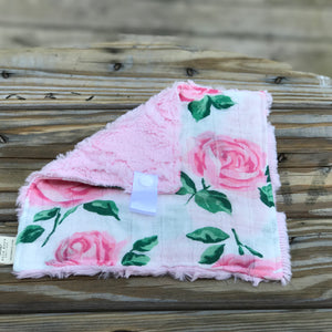 Easy Order La Vie En Rose Pink Luxe Smooth Minky Lovey