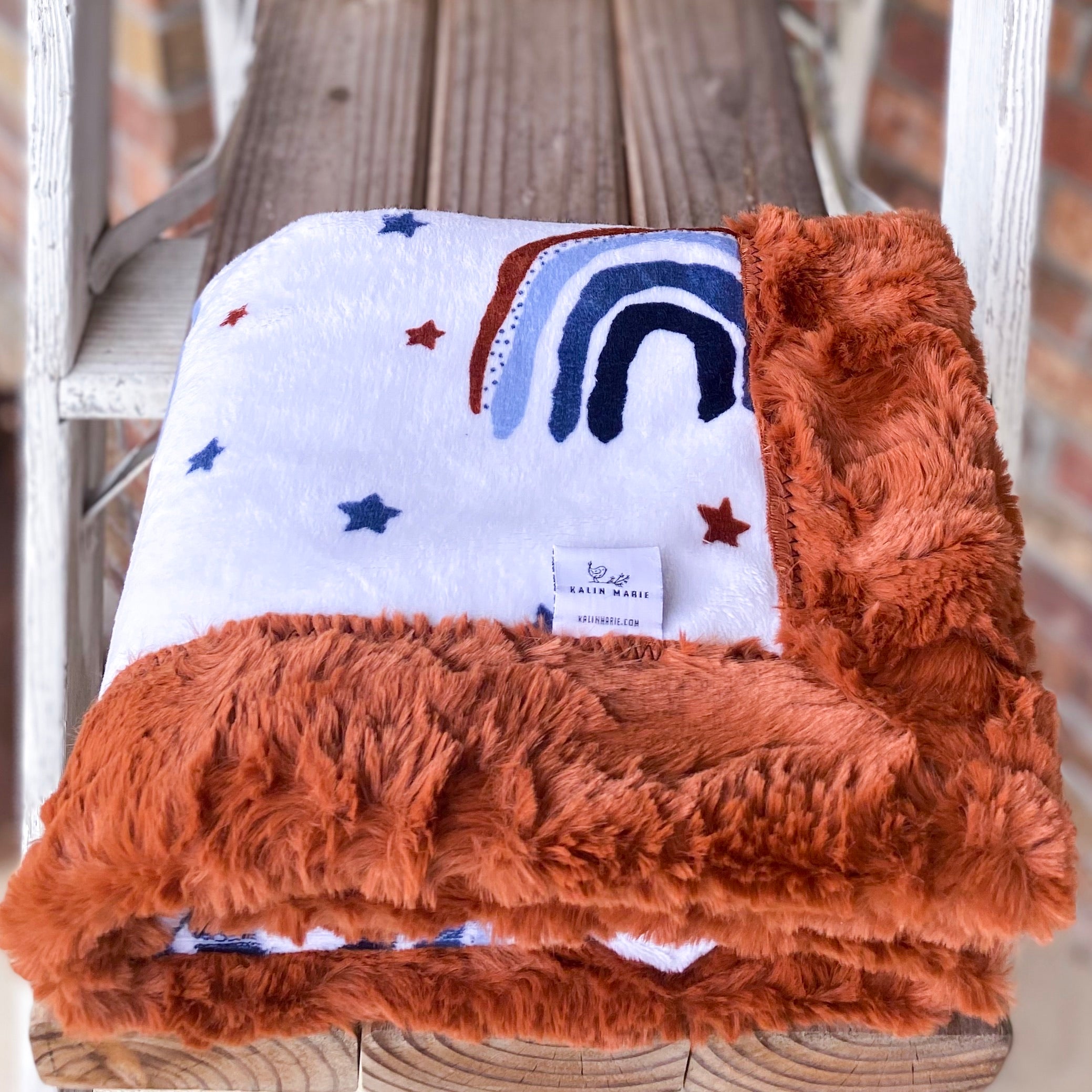 RTS After the Rain Bluebell Luxe Snuggle Blankets