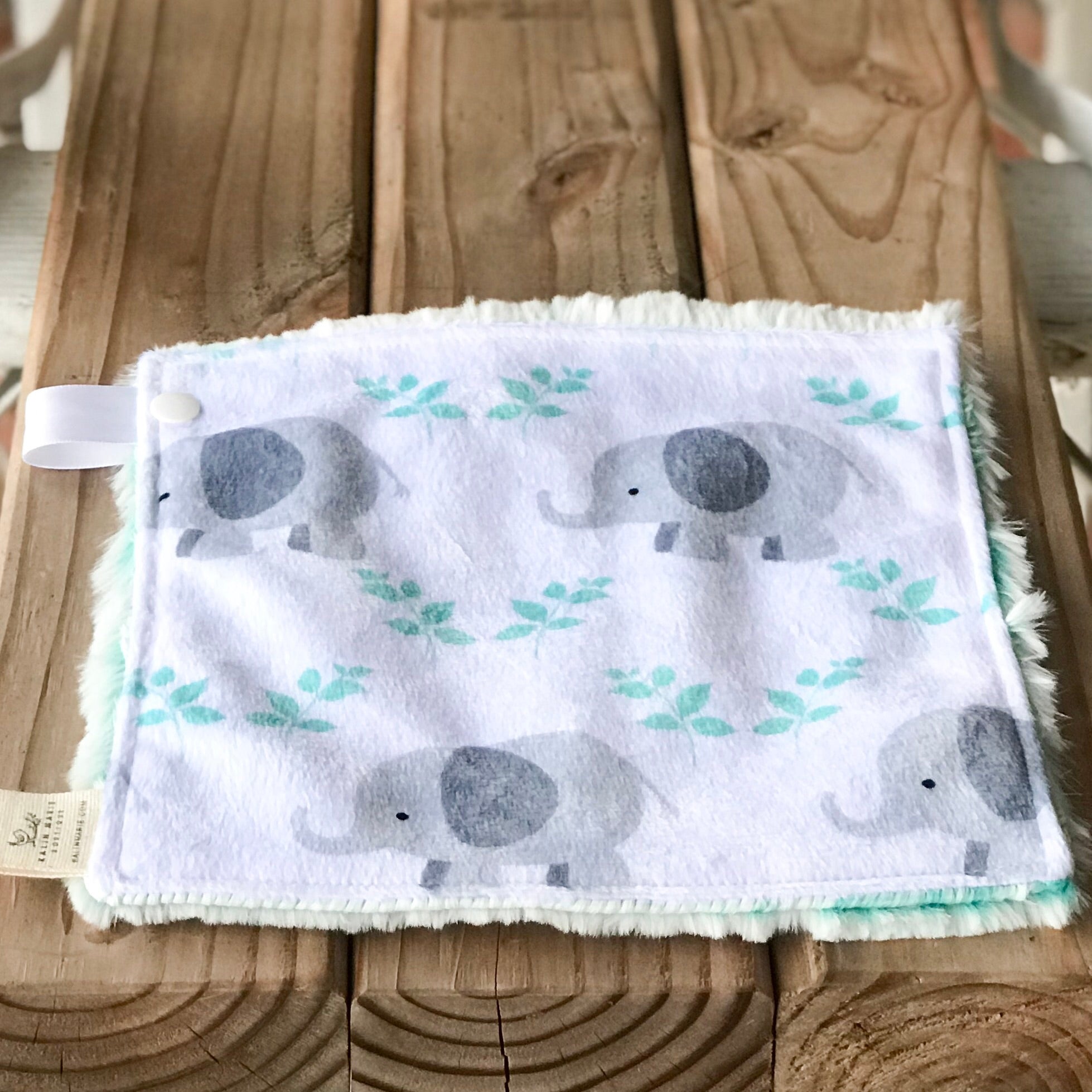 RTS Limited Edition Elephant Luxe Snuggle Lovey