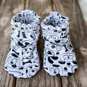 Last Chance!LE Woofin Around All Knit Booties Ready to Ship
