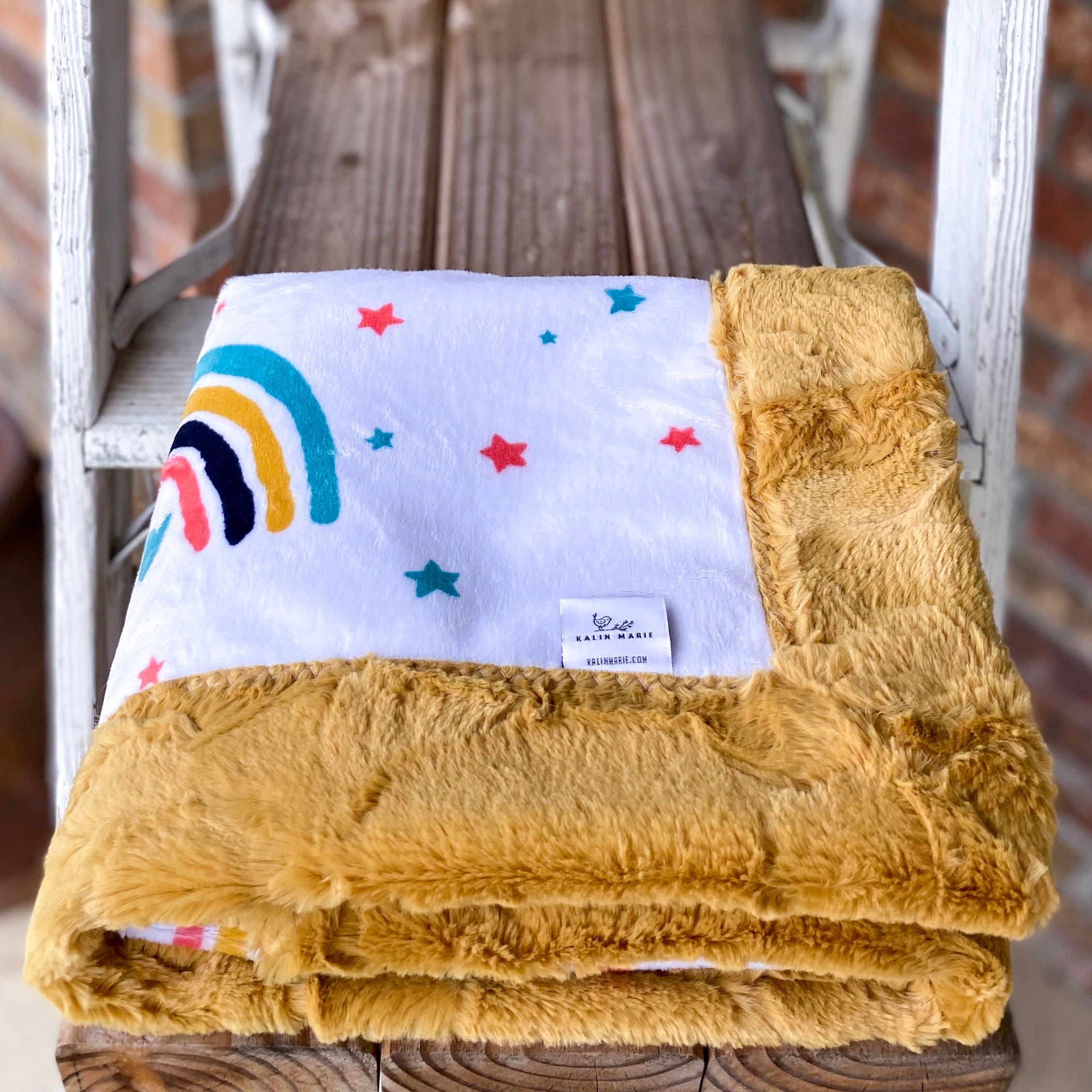 RTS After the Rain Watermelon Luxe Snuggle Blankets