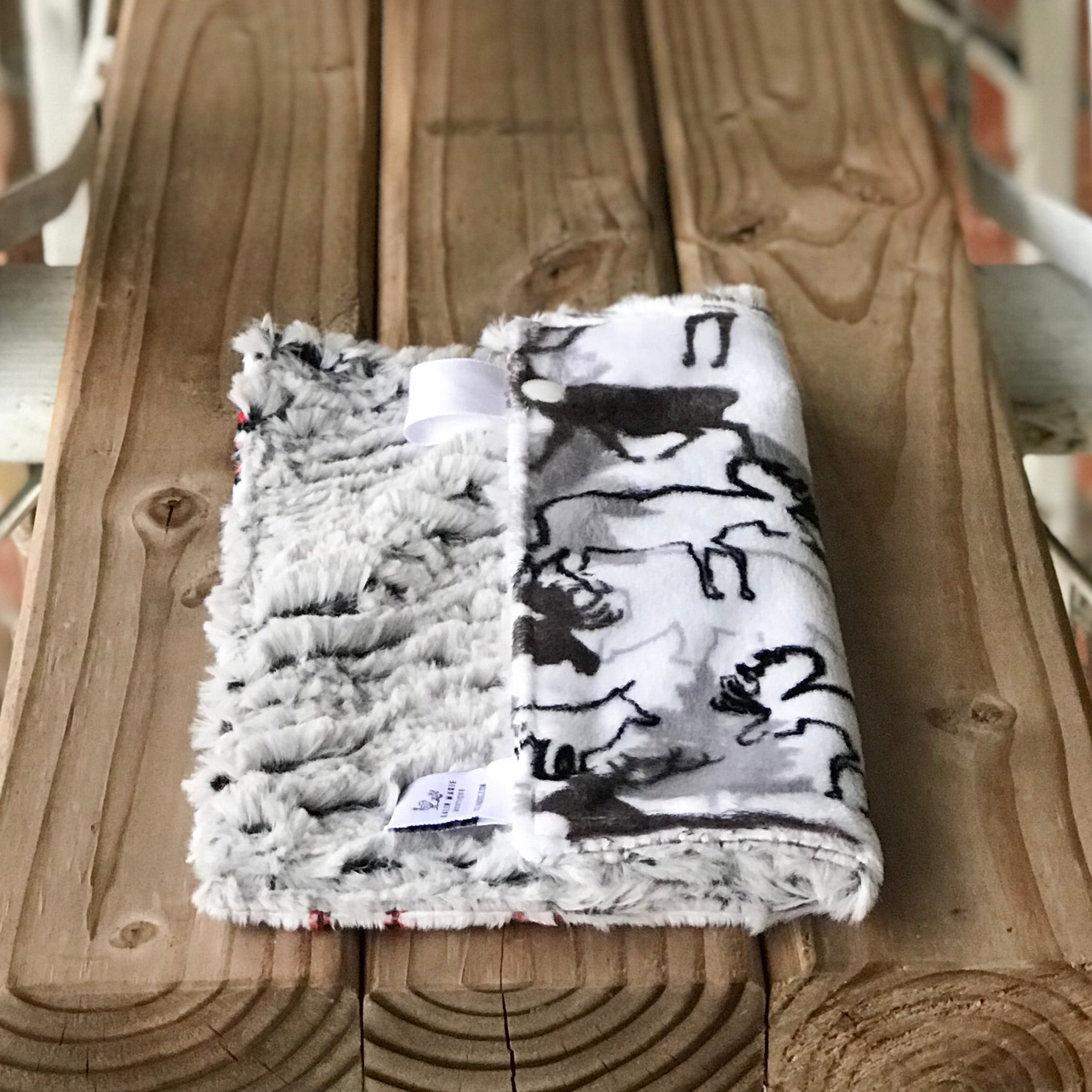 RTS Forest Park Scarlet Luxe Snuggle Lovey