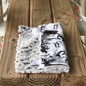 RTS Forest Park Scarlet Luxe Snuggle Lovey