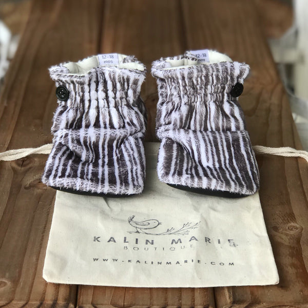 Made to Order Baby Minky Booties