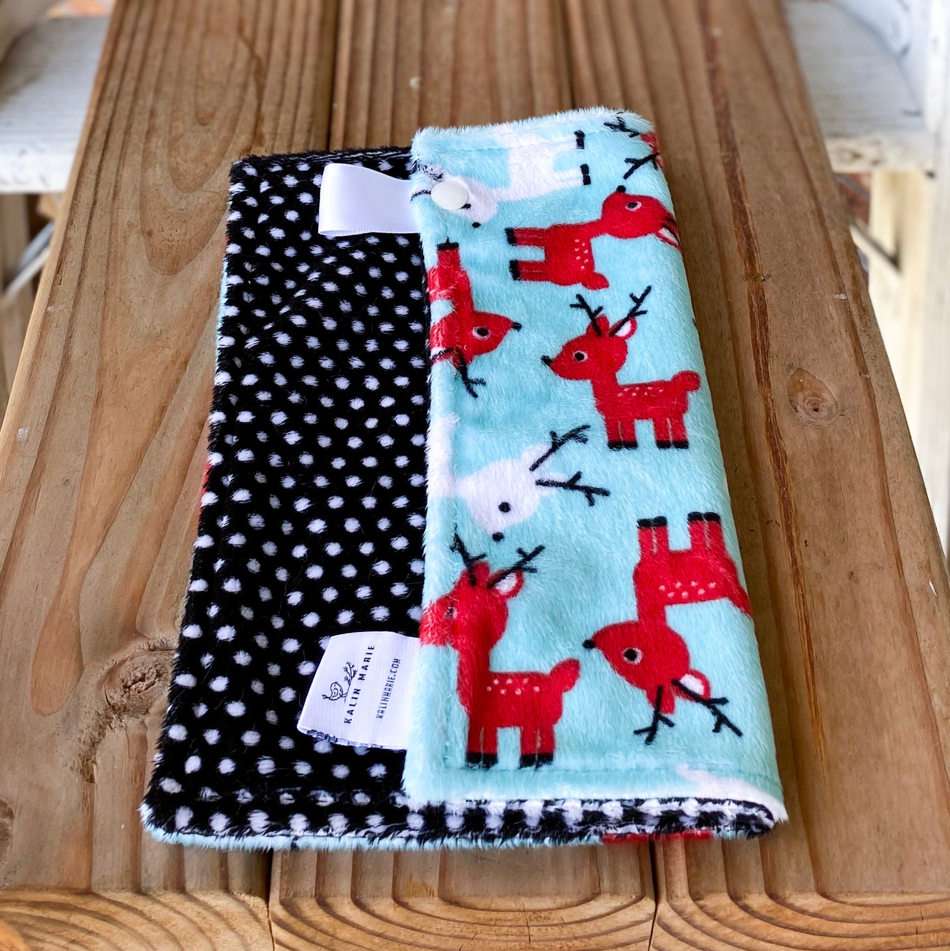 Last Chance! RTS Holiday Reindeer Loveys & Blankets