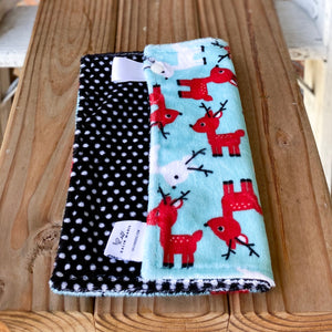 Last Chance! RTS Holiday Reindeer Loveys & Blankets