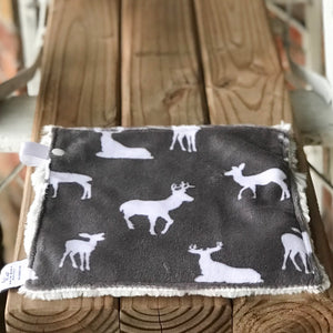 RTS Deer To Me Luxe Graphite Snuggle Lovey