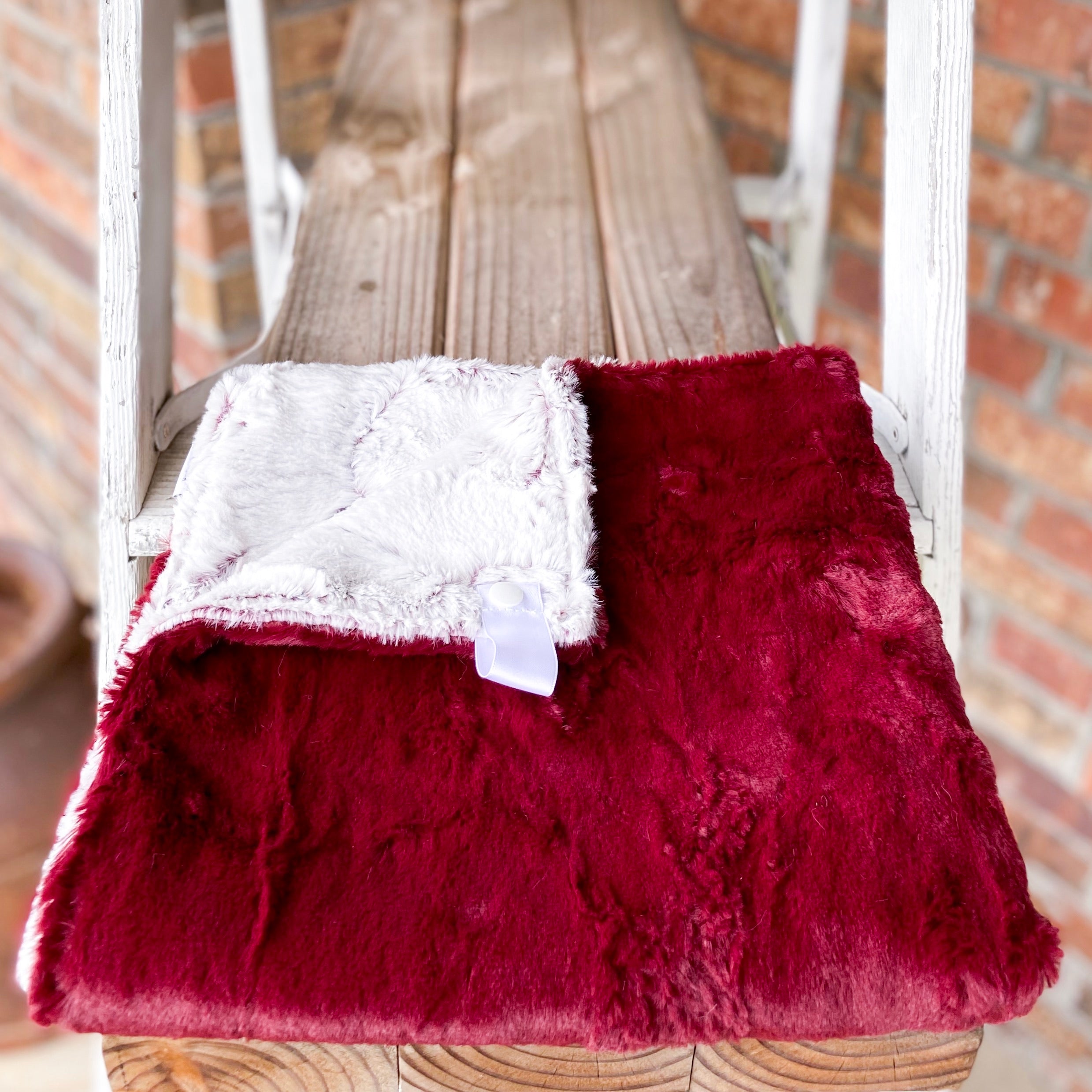 RTS Merlot Marble Double Luxe Loveys