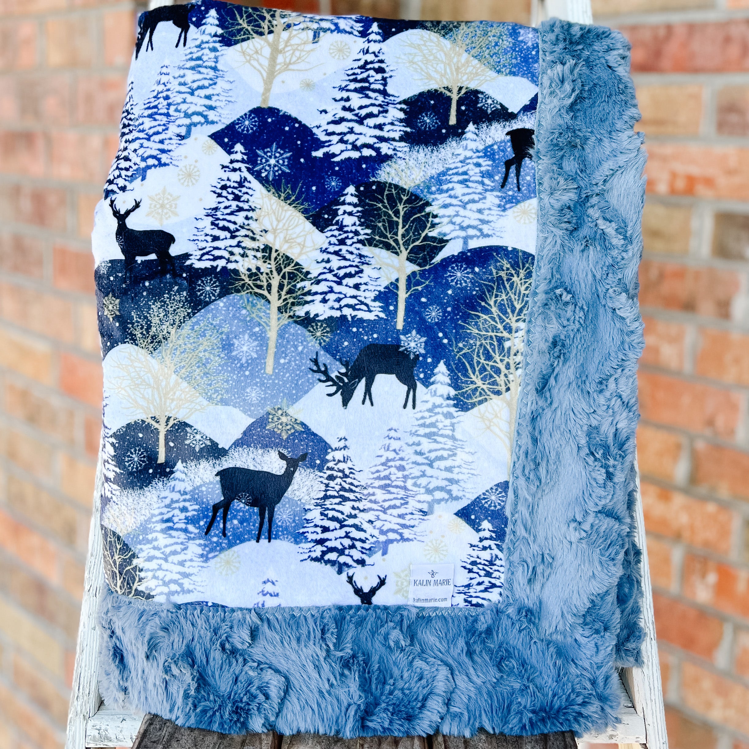 Last Chance! RTS Midnight Deer Snuggle Blanket