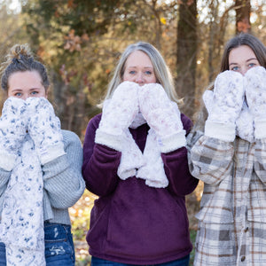 Luxe Faux Fur Mittens - Ready to Ship