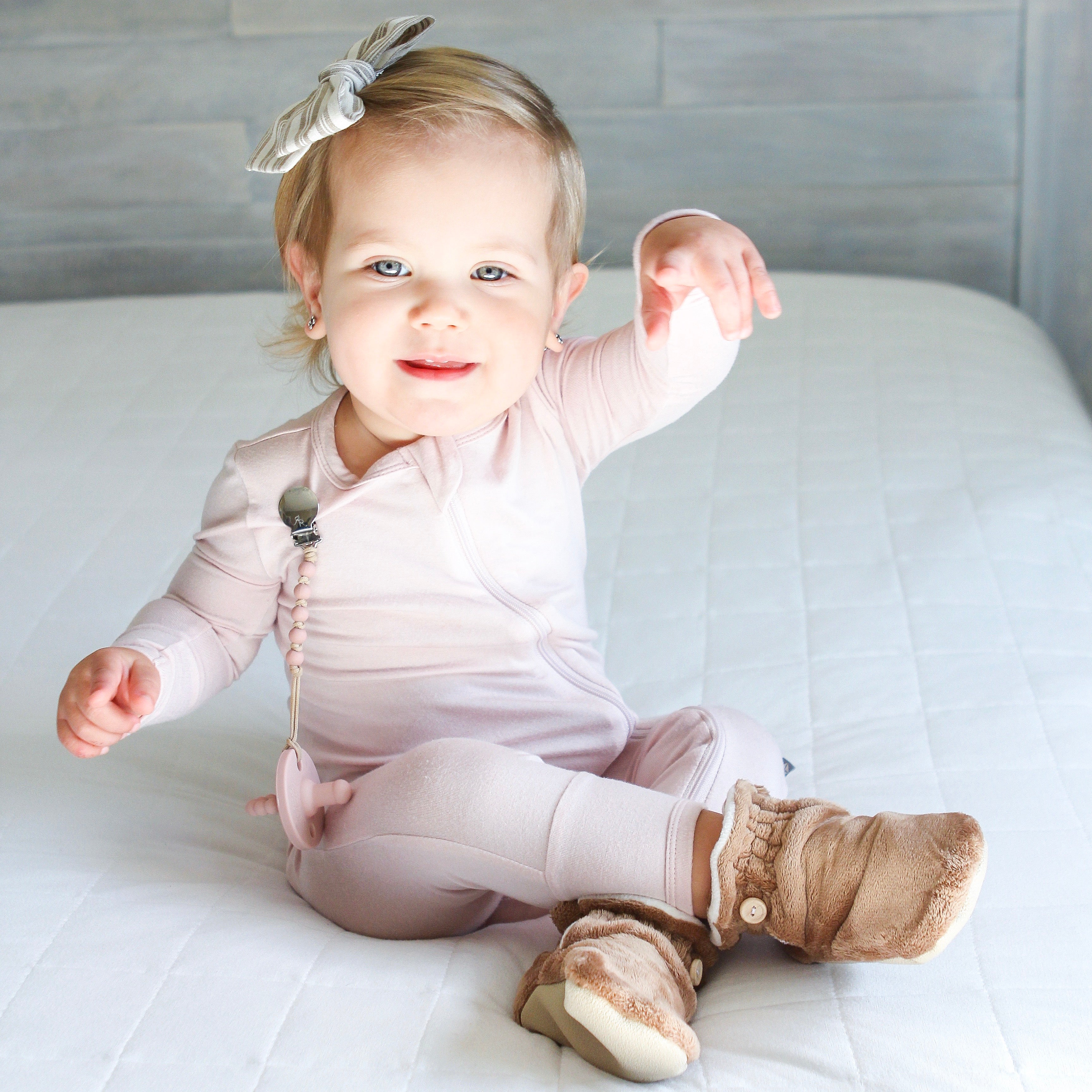 Toddler - Lindsey Minky Booties