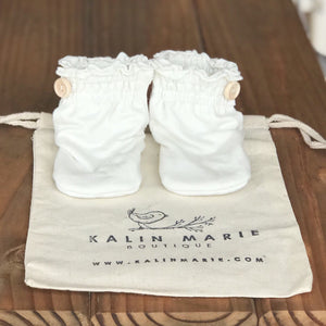 Eden Cotton Knit Booties