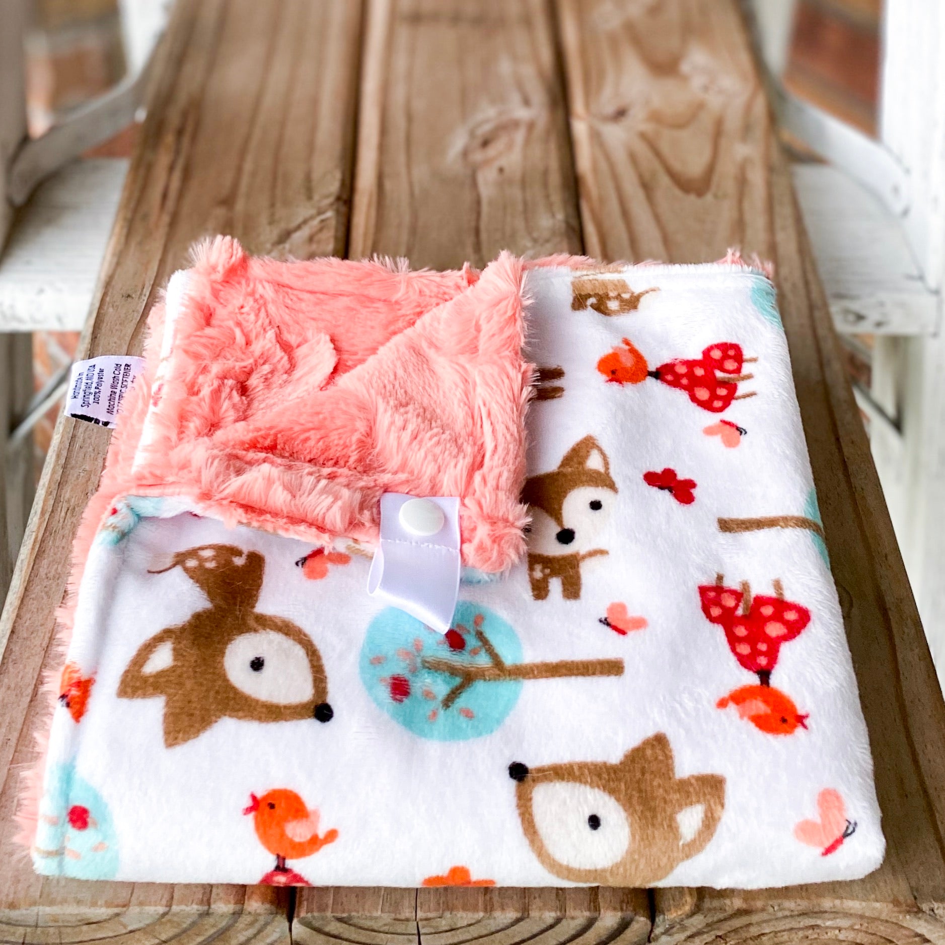 RTS Oh Deer Snow Snuggle Lovey