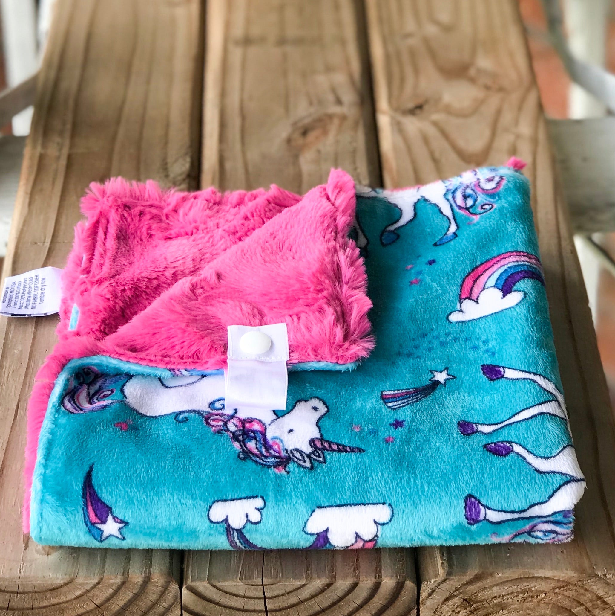 RTS Rainbow Magic Luxe Snuggle Loveys