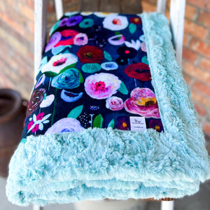 RTS Flower House Luxe Snuggle Blankets