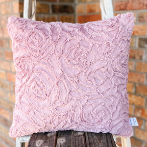 Finished 20x20 Pillow Cover with Invisible Zipper