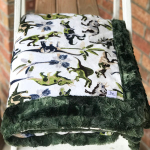 Easy Order Lost World Luxe Snuggle Blanket